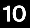 A graphic displaying the number 10 on a black background