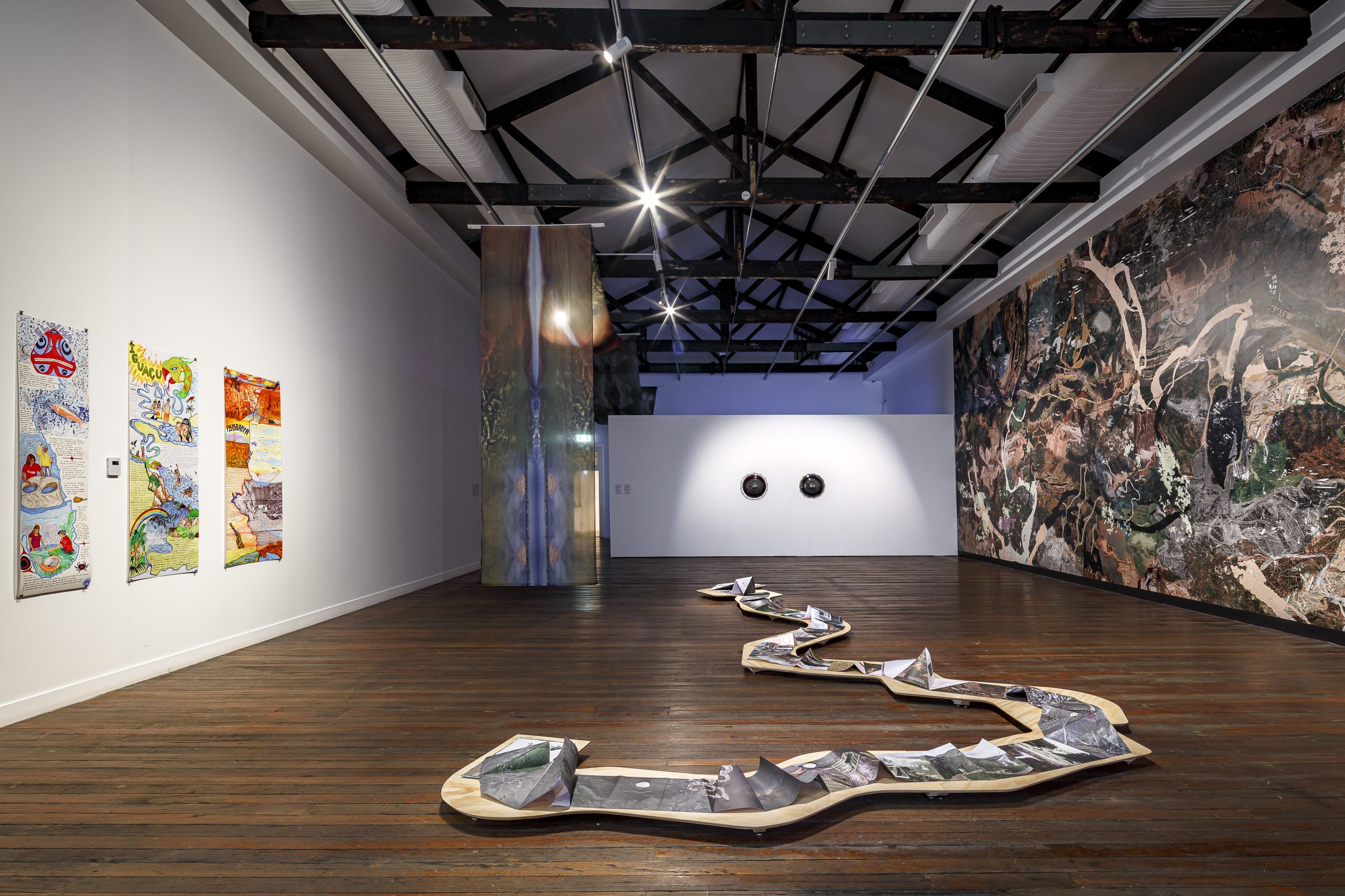 Carolina Caycedo, 23rd Biennale of Sydney, rīvus, 2022, National Art School. Photography Document Photography Home