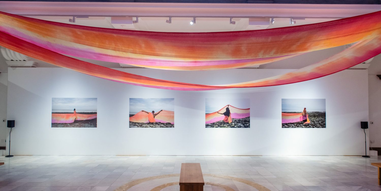 Aurora Trinity Collective, Ncheta, 2023. Glynn Vivian Art Gallery. Credit – Polly Thomas Aurora Trinity Collective, Ncheta